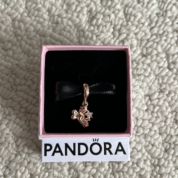NWT - Pandora bracelet charm- heart wing angel dangle charm. - Picture 2 of 4